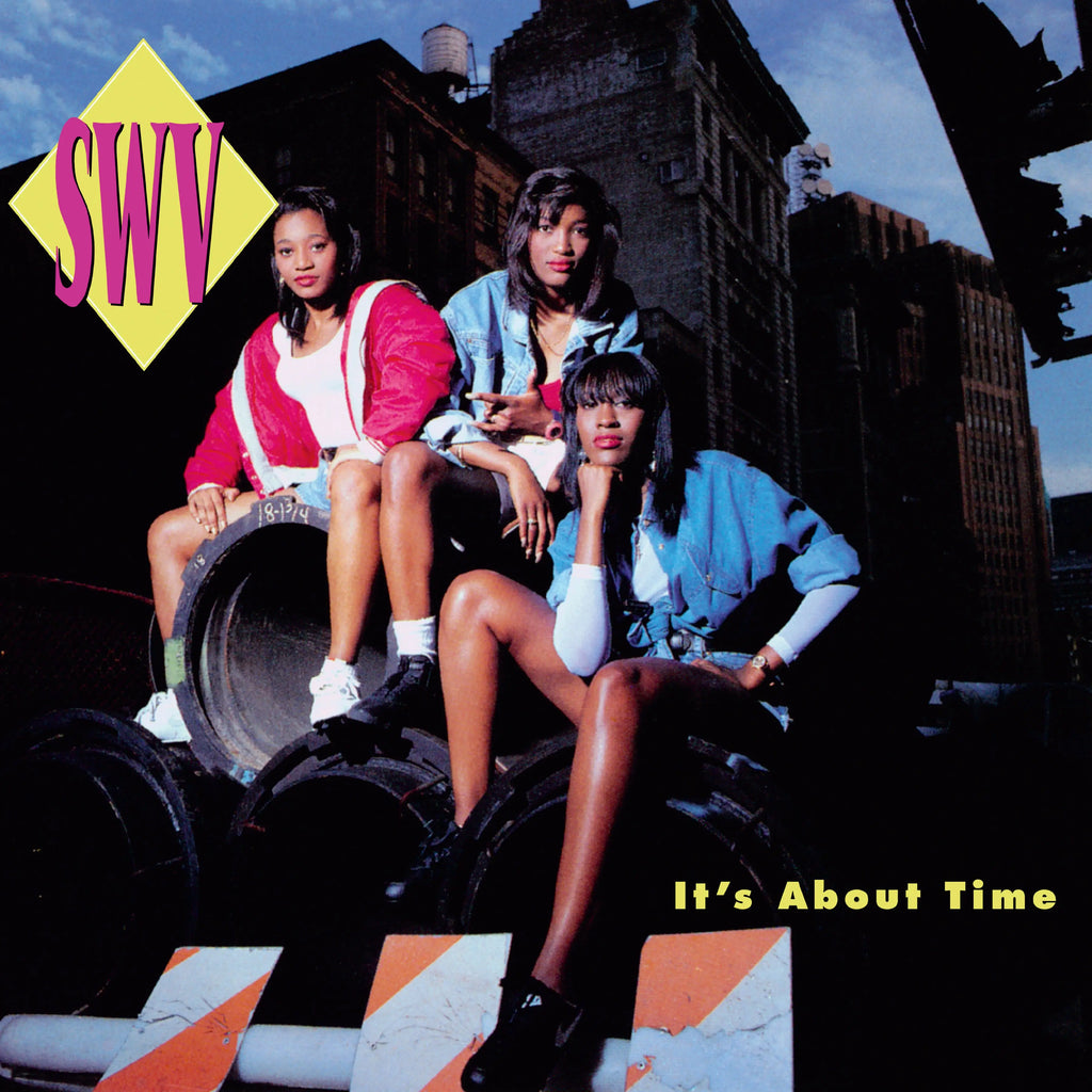 SWV IT'S ABOUT TIME PINK COLOR VINYL LP