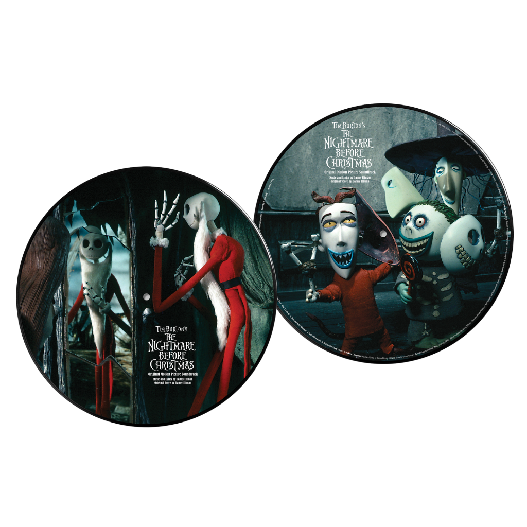 TIM BURTON'S THE NIGHTMARE BEFORE CHRISTMAS - ORIGINAL MOTION PICTURE SOUNDTRACK - 2-LP - VINYL LP