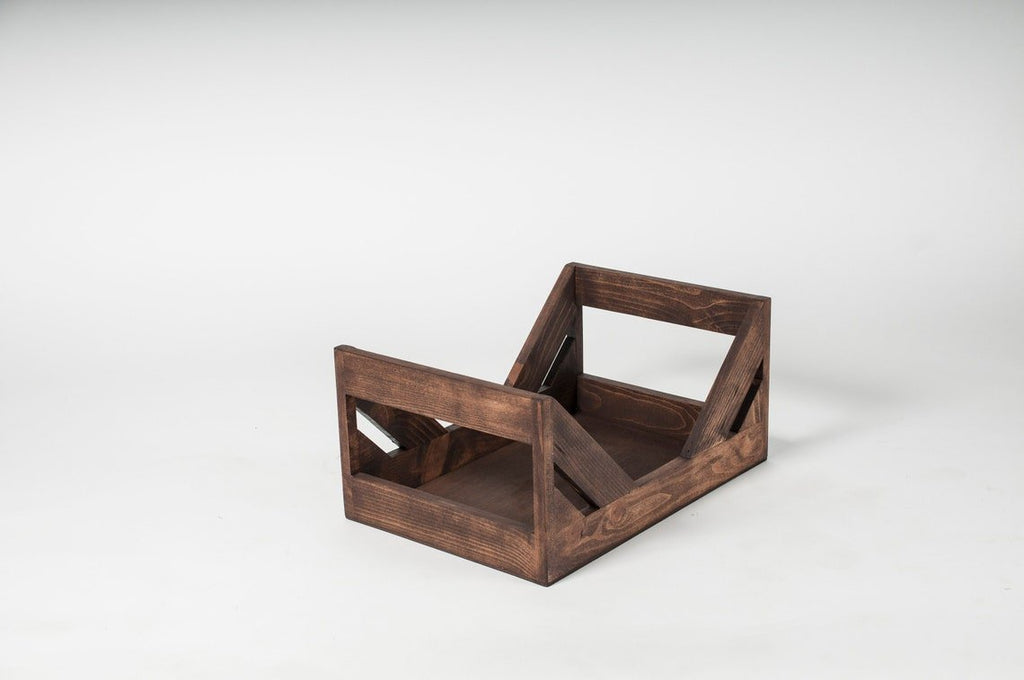 WICKERWOODWORKS - 12 INCH VINYL RECORD CRATE