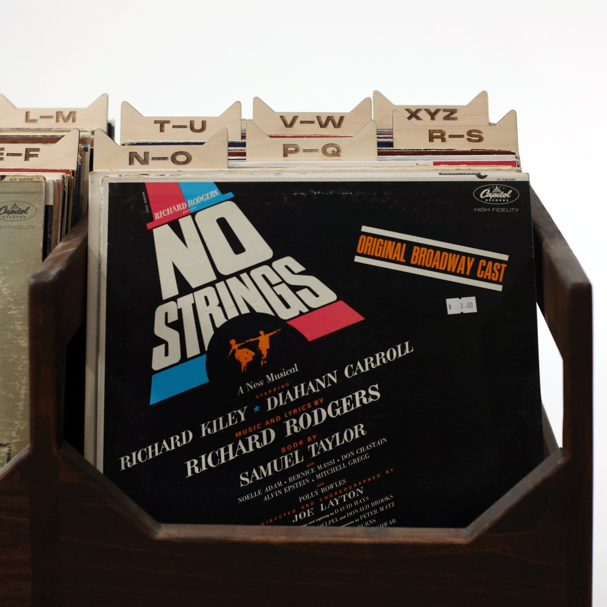 WICKERWOODWORKS - THE VINYL RECORD DIVIDERS