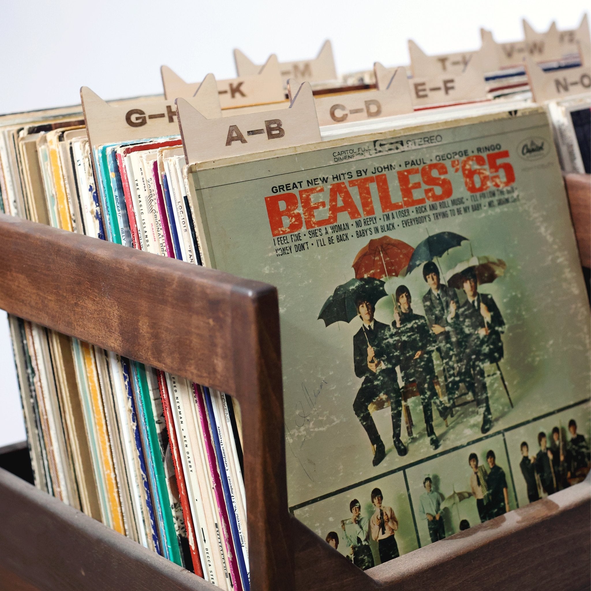 WICKERWOODWORKS - THE VINYL RECORD DIVIDERS