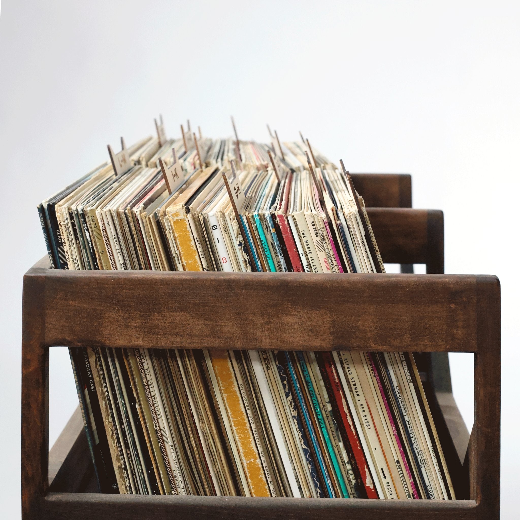 WICKERWOODWORKS - THE VINYL RECORD DIVIDERS