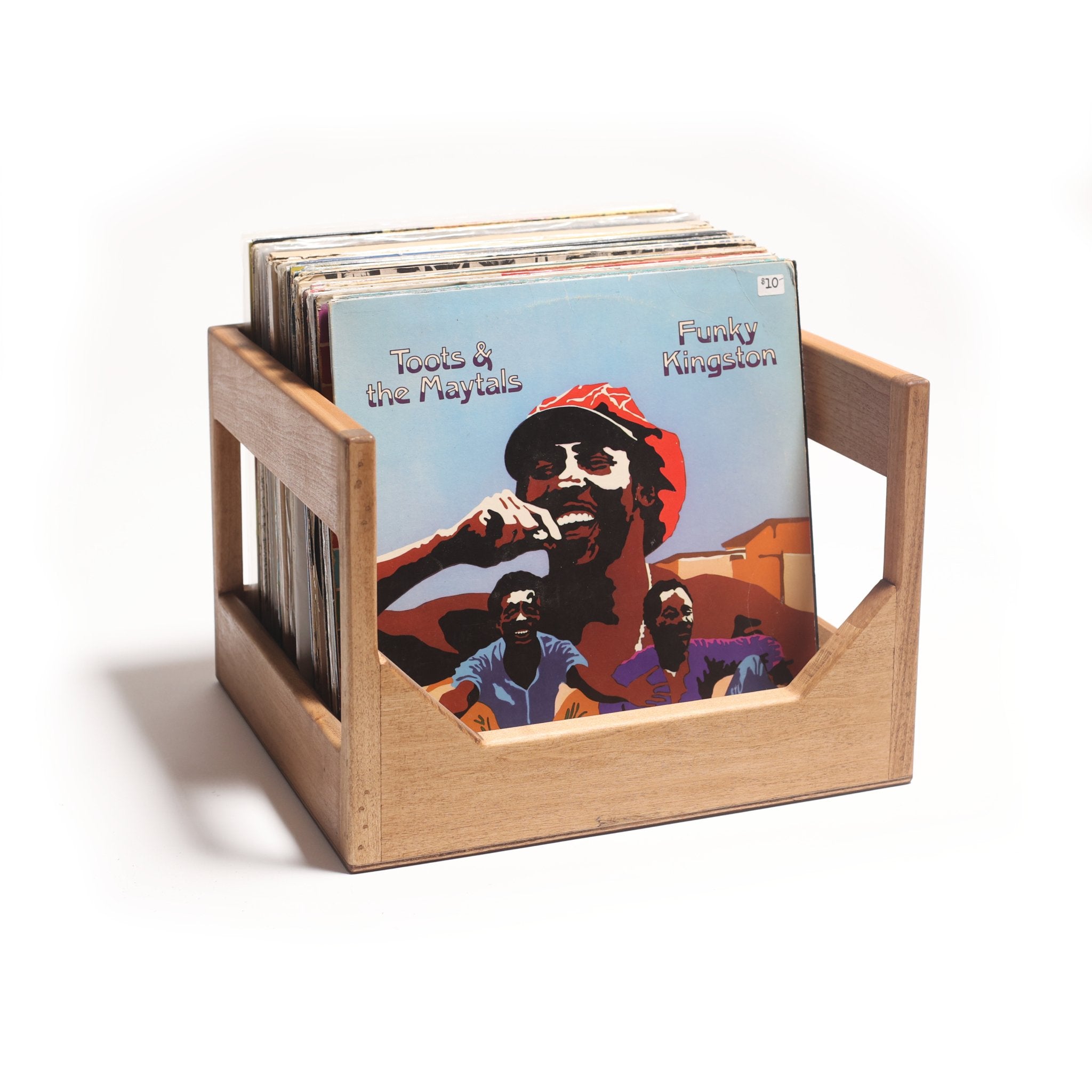 WICKERWOODWORKS - THE CUBE : 12" VINYL STORAGE CRATE