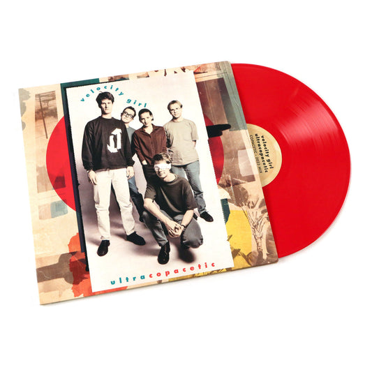 VELOCITY GIRL - ULTRACOPACETIC - "COPACETIC" REMIXED & EXPANDED - RED COLOR - 2-LP - VINYL LP