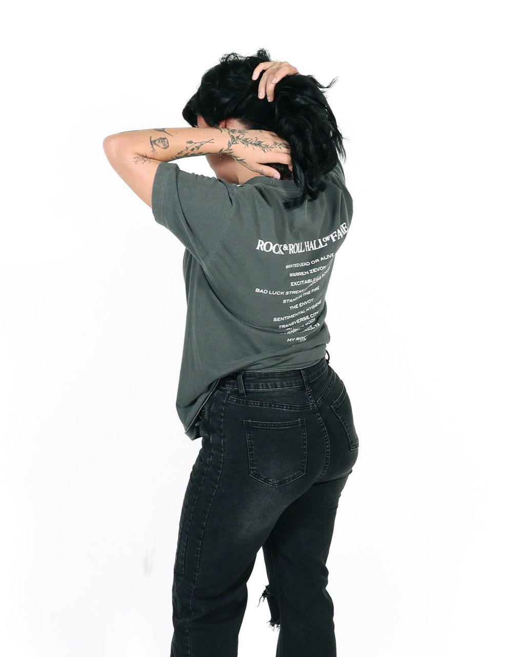 ROCK HALL 2025 x WARREN ZEVON - ALBUMS T-SHIRT