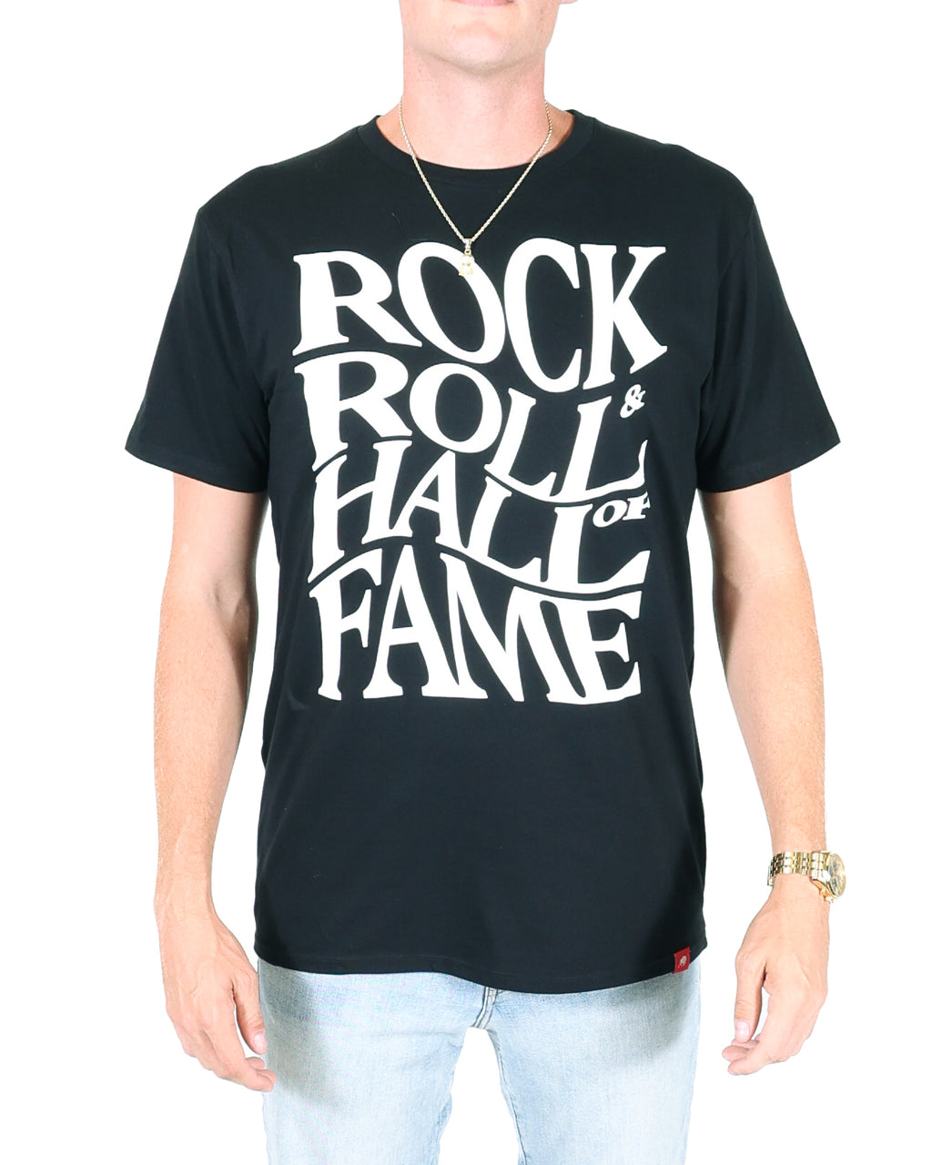 ROCK HALL WAVY LOGO T-SHIRT