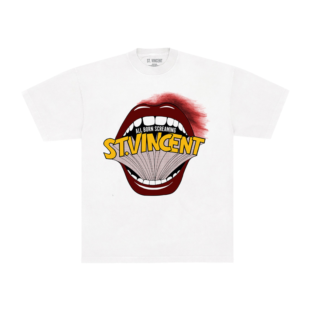 ST. VINCENT - ALL BORN SCREAMING T-SHIRT