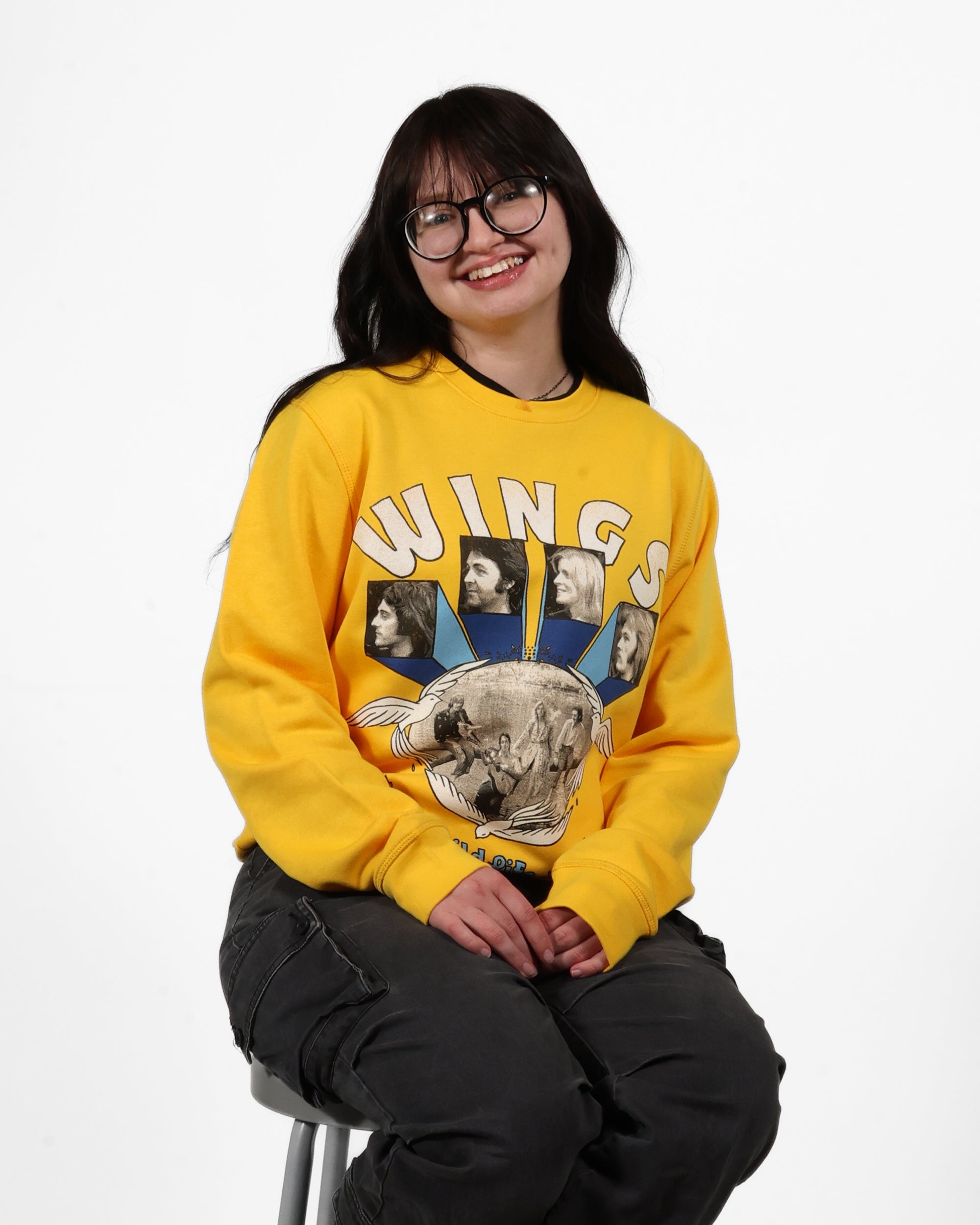 PAUL MCCARTNEY & WINGS - WILD LIFE CREW NECK SWEATSHIRT