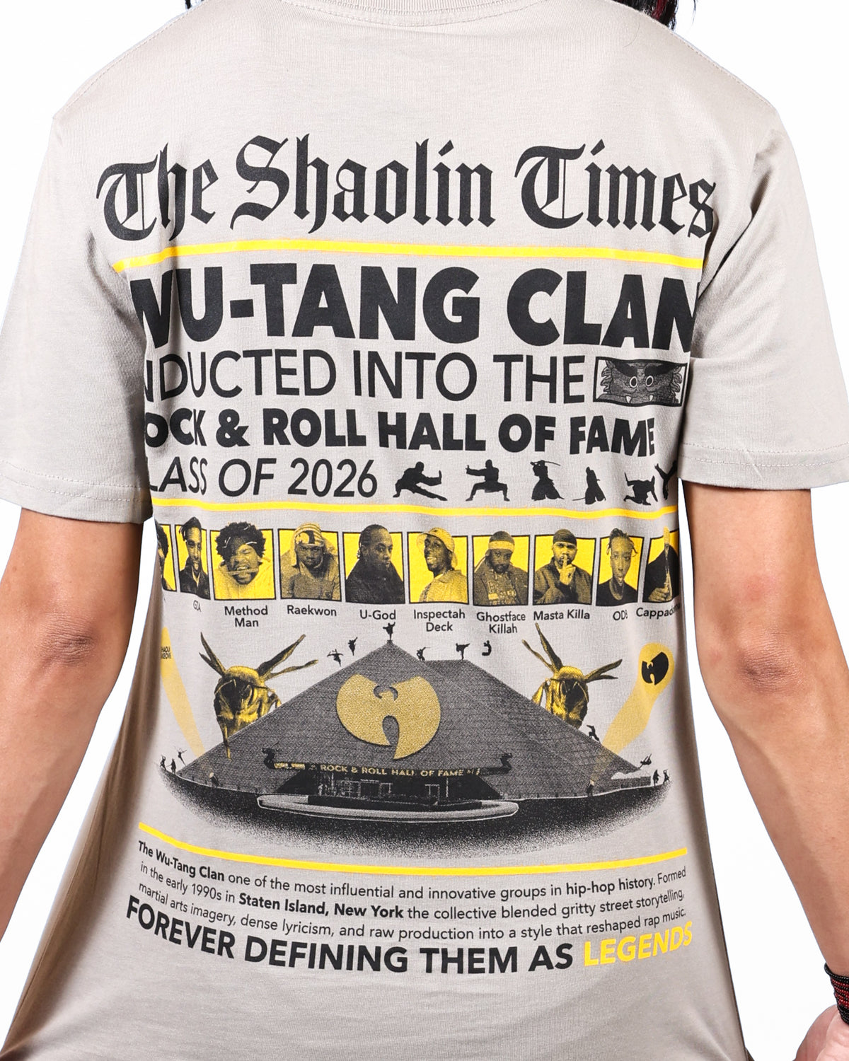 ROCK HALL 2026 x WU-TANG CLAN - INDUCTION T-SHIRT