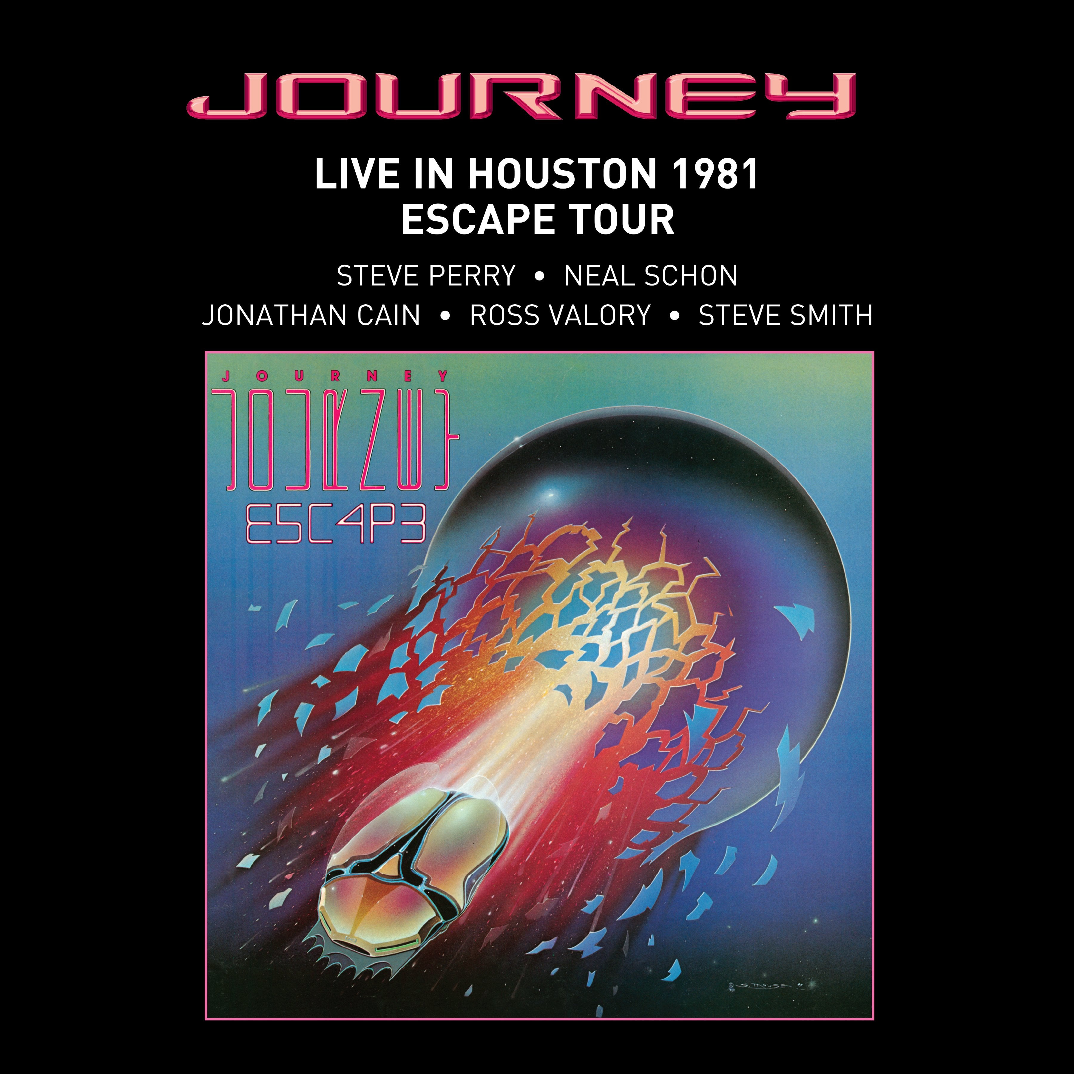 JOURNEY - LIVE IN HOUSTON 1981 ESCAPE TOUR - LP DE VINILO