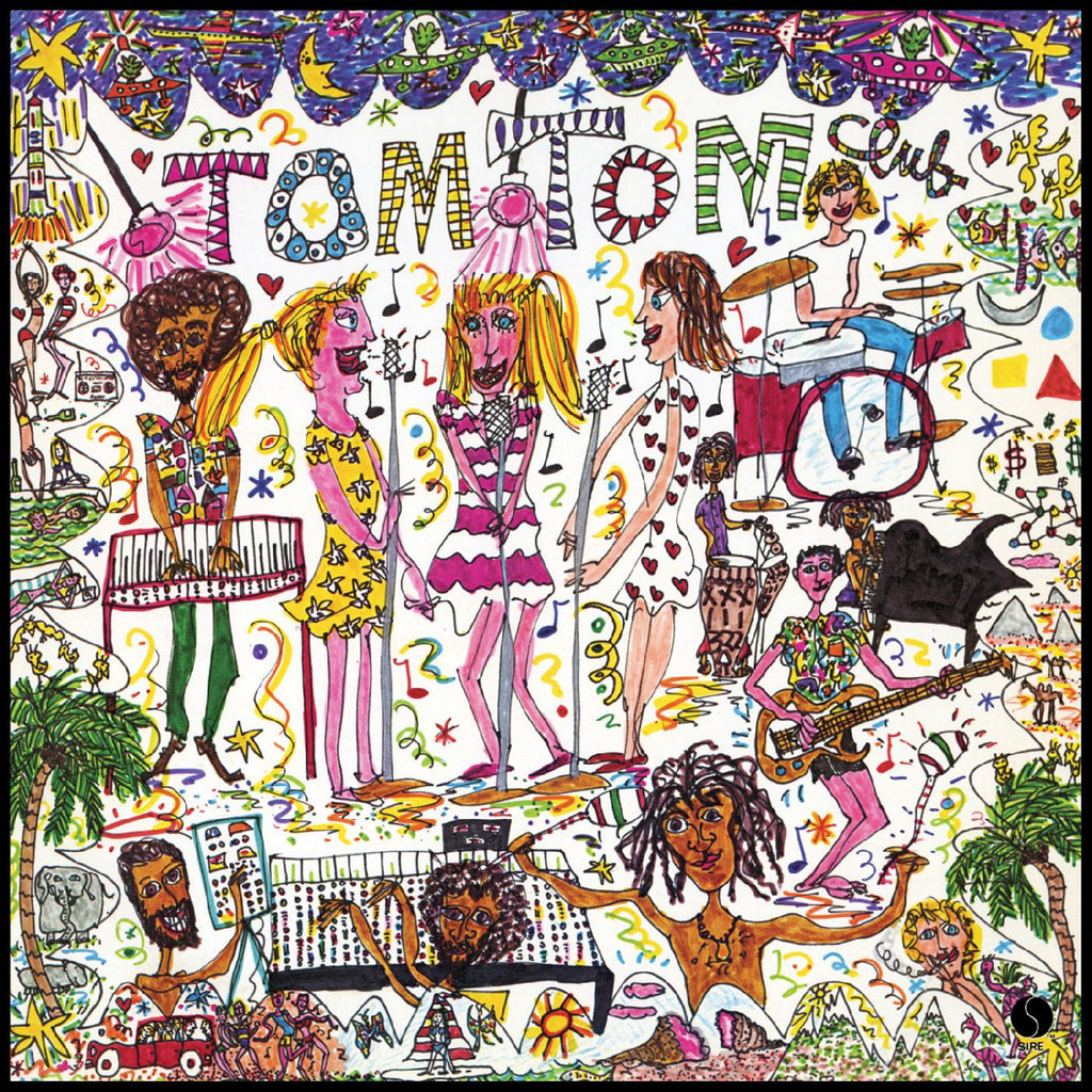 TOM TOM CLUB - TOM TOM CLUB - EDICION LIMITADA - COLOR ROJO Y AMARILLO - LP DE VINILO