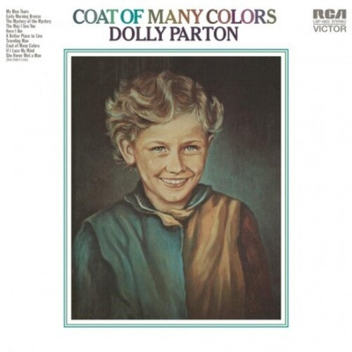 DOLLY PARTON - COAT OF MANY COLORS - VINYL LP