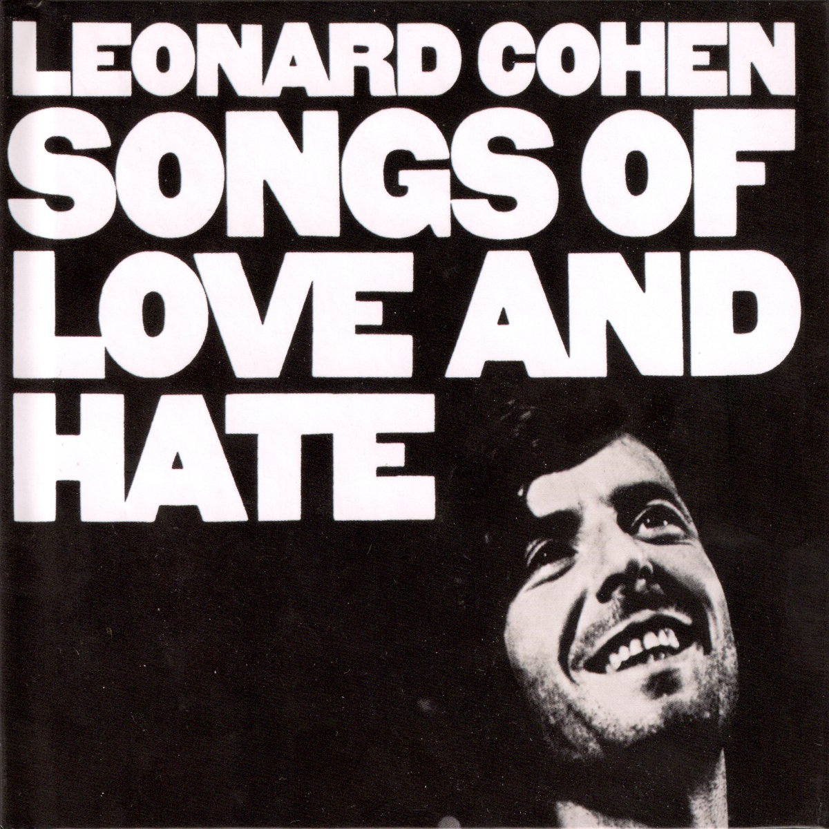 LEONARD COHEN - SONGS OF LOVE AND HATE - VINYL LP