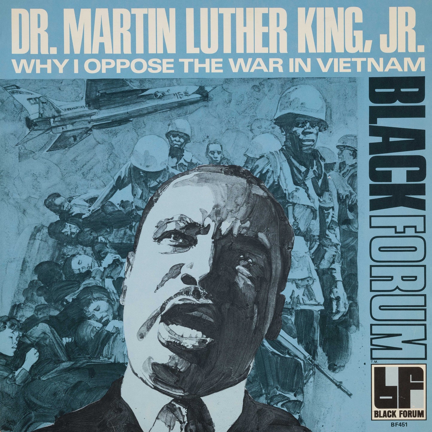 MARTIN LUTHER KING, JR. - WHY I OPPOSE THE WAR IN VIETNAM - VINYL LP