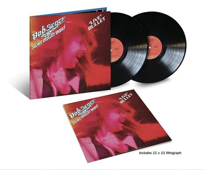 BOB SEGER & THE SILVER BULLET BAND - 'LIVE' BULLET - VINYL LP