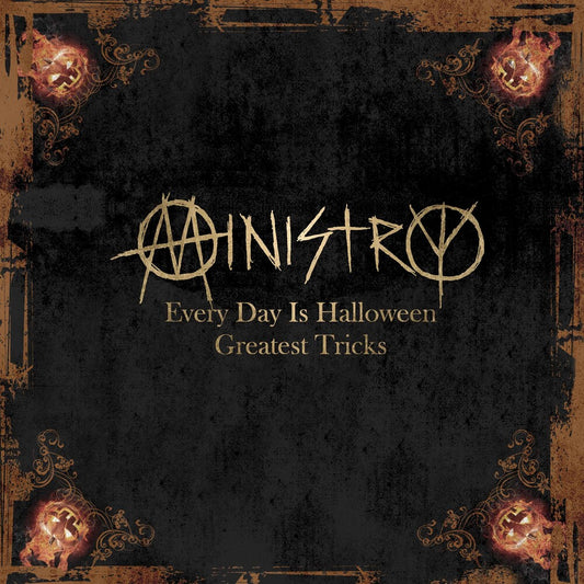 MINISTRY - EVERYDAY IS HALLOWEEN: GREATEST TRICKS - ORANGE COLOR - VINYL LP