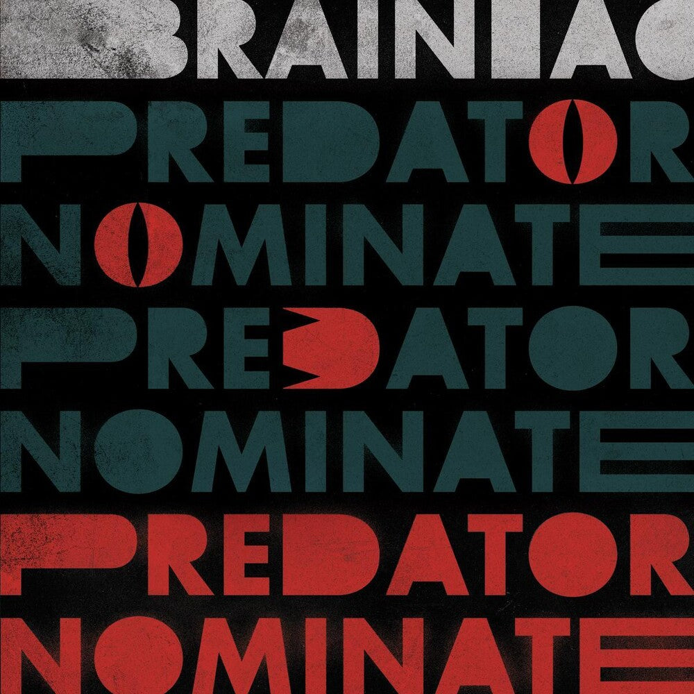 BRAINIAC - THE PREDATOR NOMINATE EP - SILVER COLOR - VINYL EP