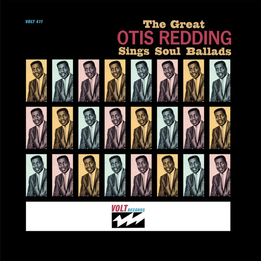 OTIS REDDING - THE GREAT OTIS REDDING SINGS SOUL BALLADS - CLEAR COLOR - VINYL LP