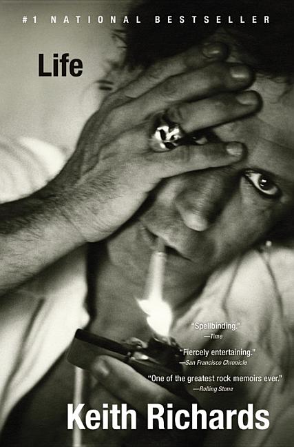 KEITH RICHARDS - LIFE - PAPERBACK BOOK