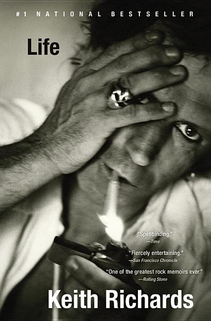 KEITH RICHARDS - LIFE - PAPERBACK - BOOK