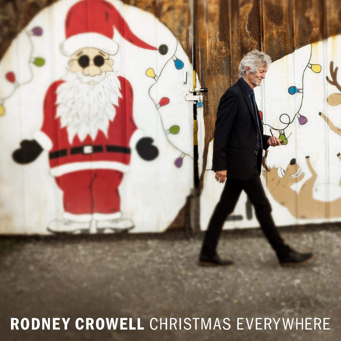RODNEY CROWELL - CHRISTMAS EVERYWHERE - INDIE EXCLUSIVE - RED/GREEN COLOR - VINYL LP