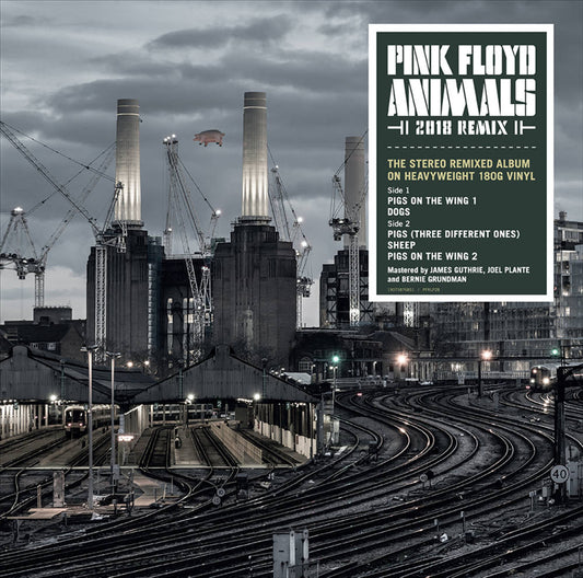 PINK FLOYD - ANIMALES - 2018 REMIX - LP DE VINILO