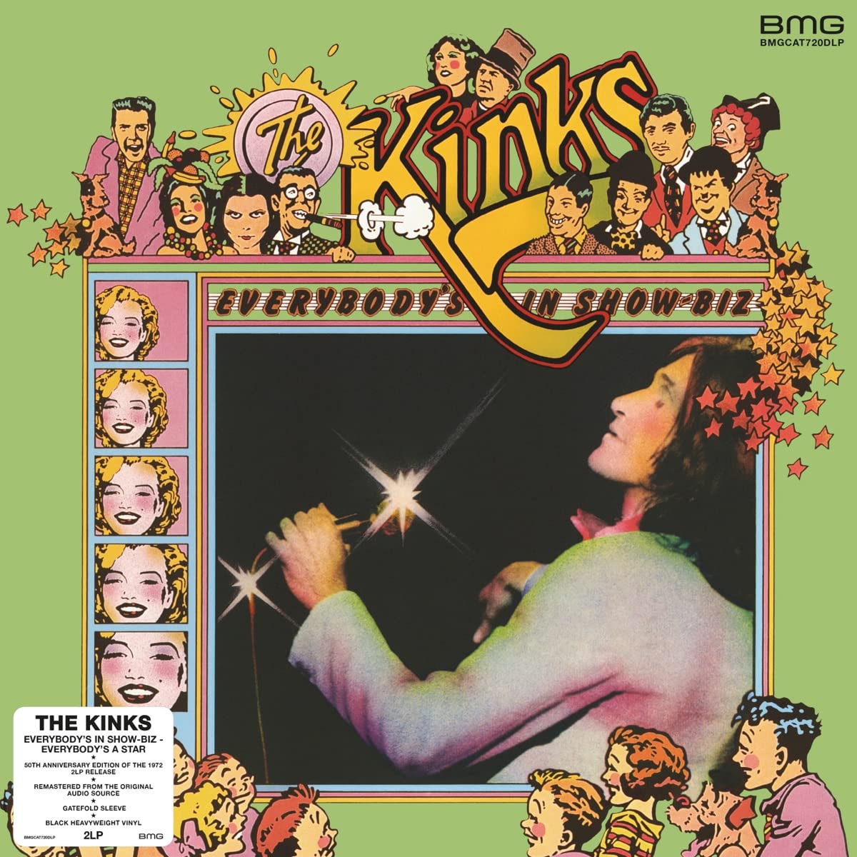 THE KINKS - EVERYBODY'S IN SHOW-BIZ, EVERYBODY'S A STAR - 50TH ANNIVERSARY EDITION - 2-LP - VINYL LP
