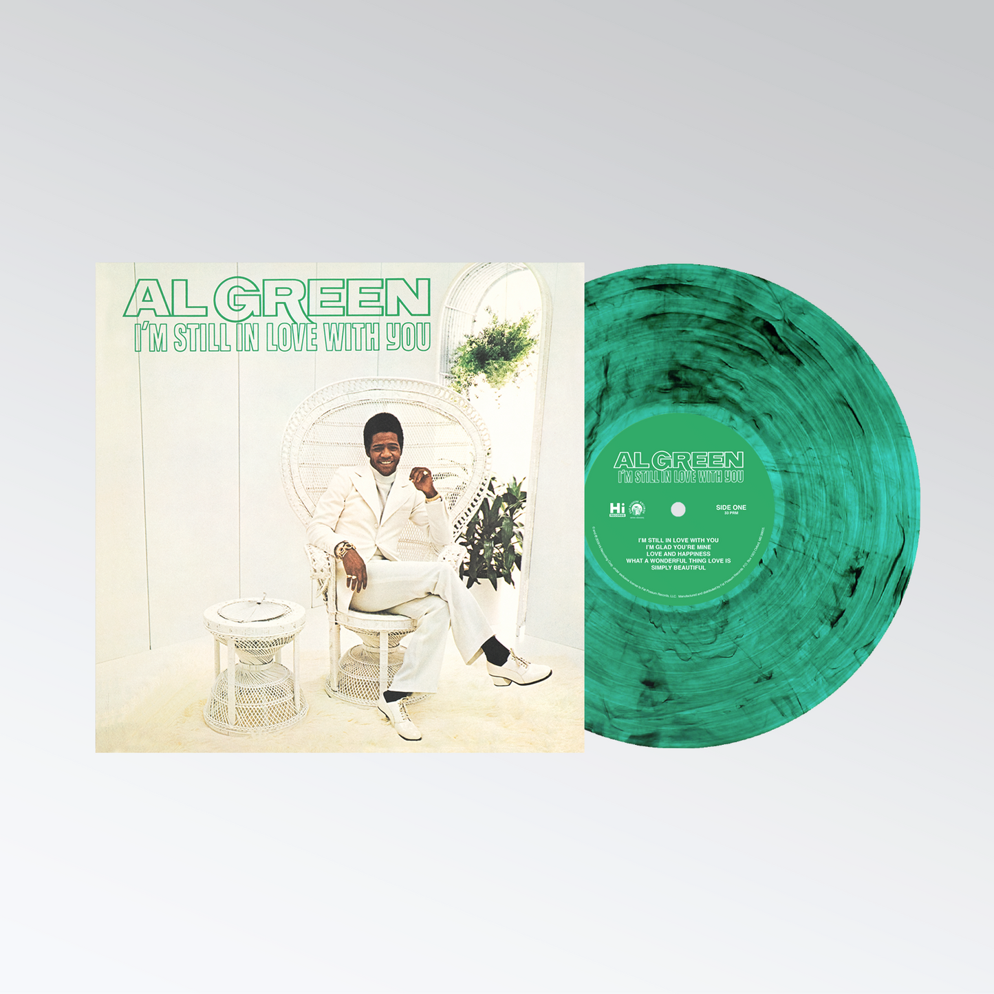 AL GREEN - I'M STILL IN LOVE WITH YOU - INDIE EXCLUSIVE - 50TH ANNIVERSARY EDITION - GREEN SMOKE COLOR - VINYL LP