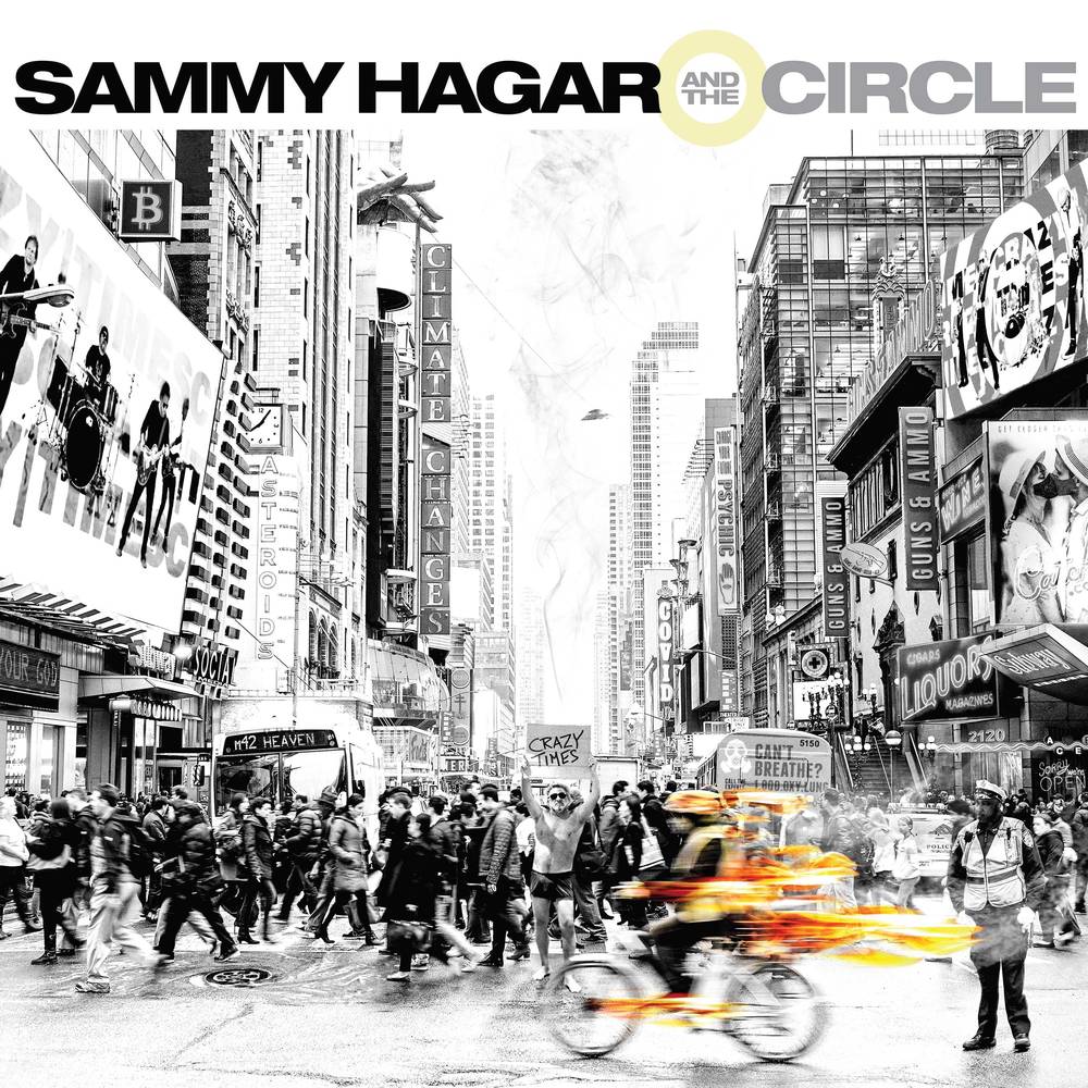 SAMMY HAGAR AND THE CIRCLE - CRAZY TIMES - VINYL LP