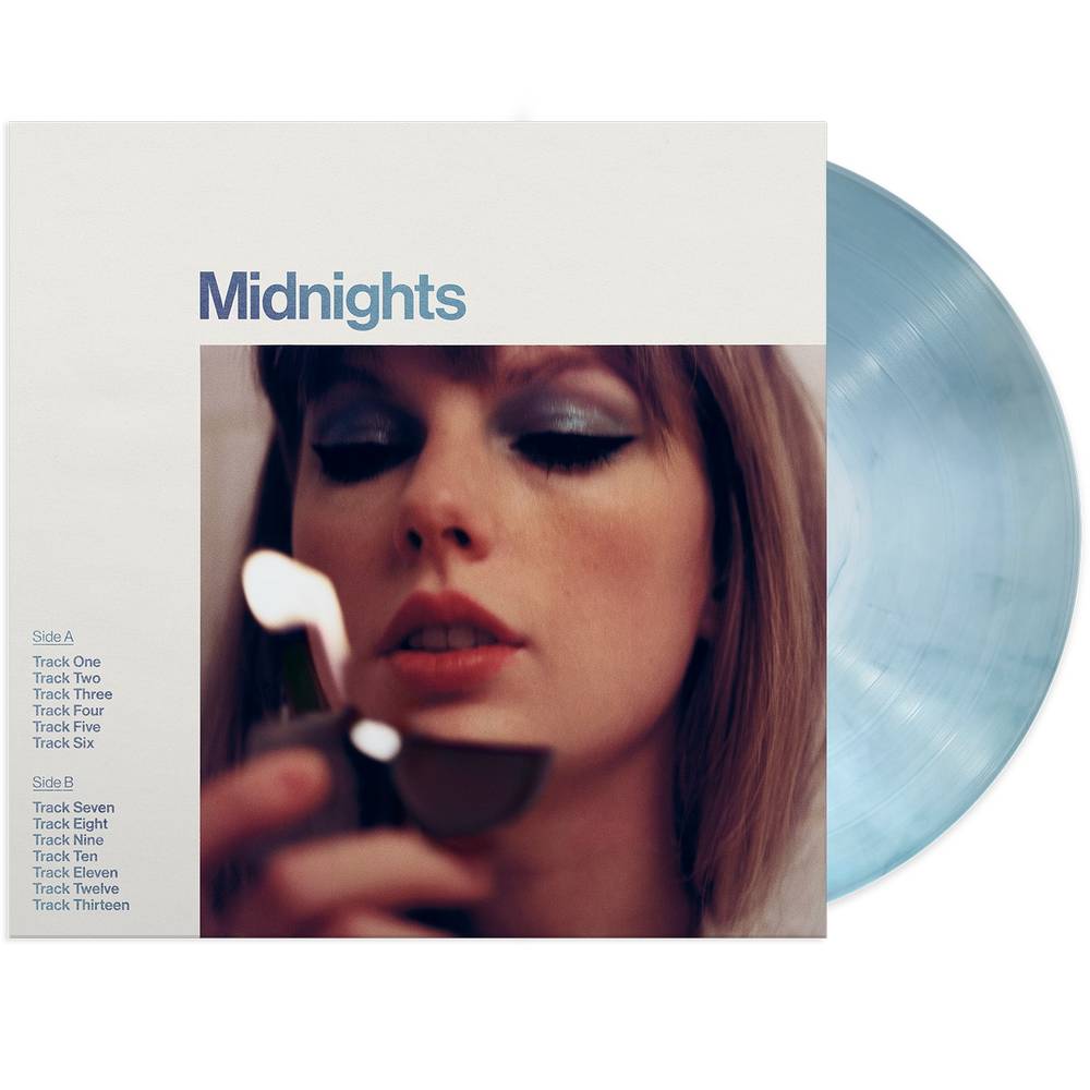 TAYLOR SWIFT - MIDNIGHTS - MOONSTONE BLUE COLOR - LP DE VINILO