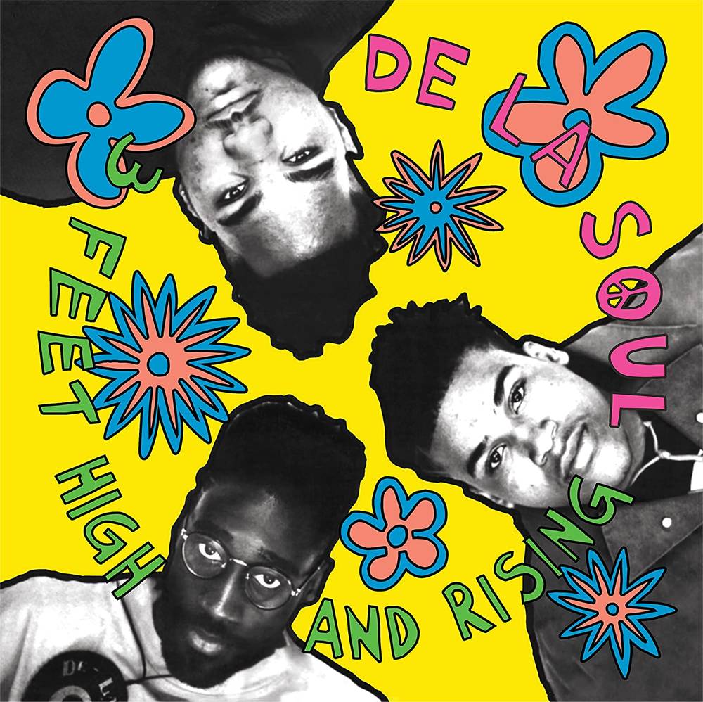 DE LA SOUL - 3 FEET HIGH AND RISING - YELLOW COLOR - 2-LP - VINYL LP