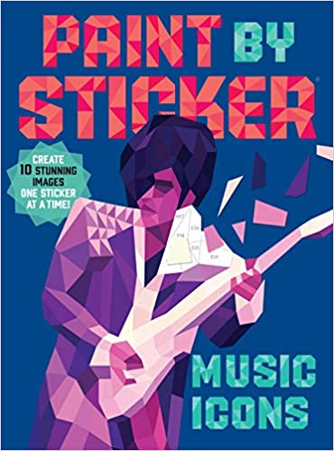 PAINT BY STICKER: MUSIC ICONS - PAPERBACK ACTIVITY BOOK