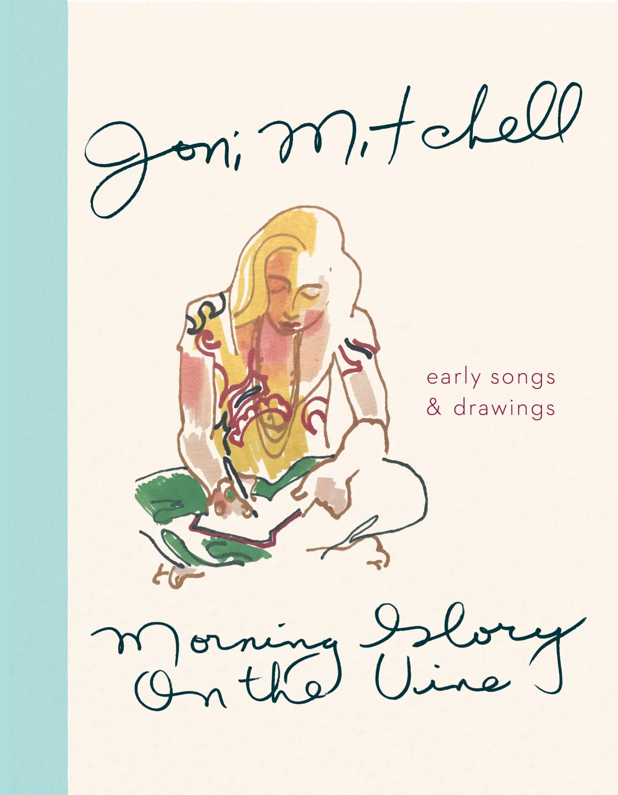 JONI MITCHELL - MORNING GLORY ON THE VINE: PRIMERAS CANCIONES Y DIBUJOS - LIBRO