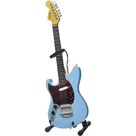 NIRVANA - KURT COBAIN - FENDER SONIC BLUE MUSTANG - MINI GUITARRA ELÉCTRICA