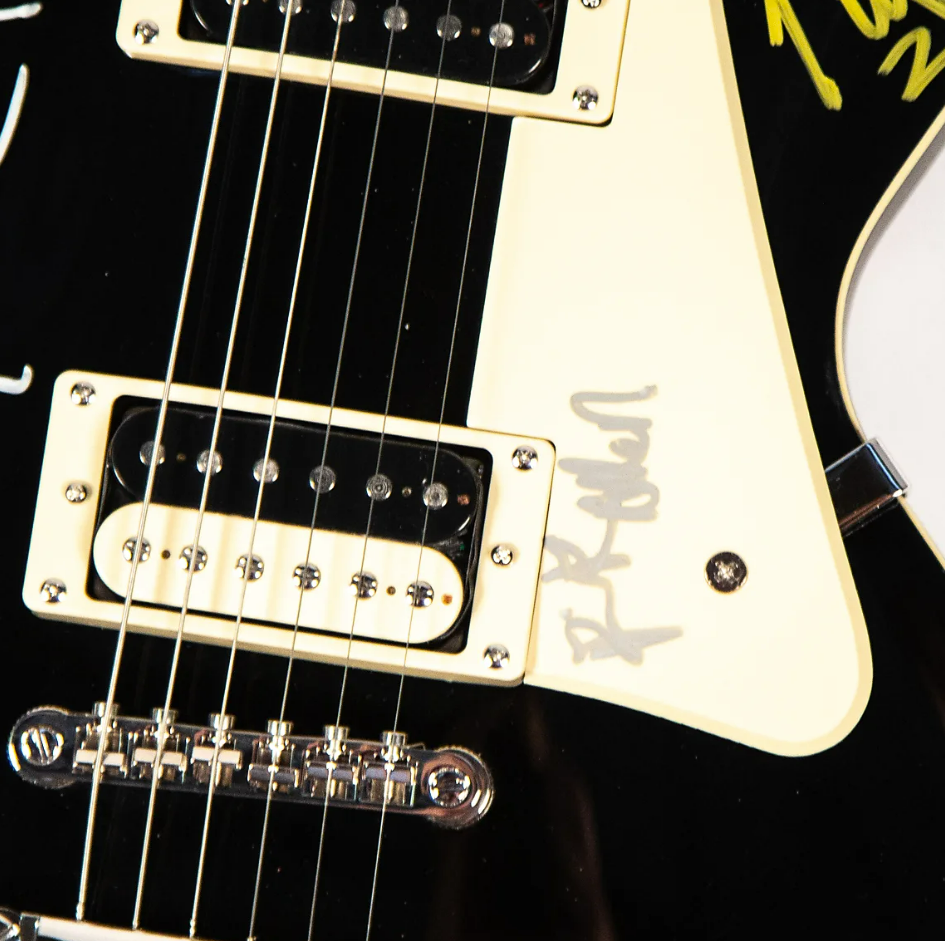 EPIPHONE LIMITED EDITION LES PAUL TRADITIONAL PRO-II GUITAR - SIGNED BY DEF LEPPARD