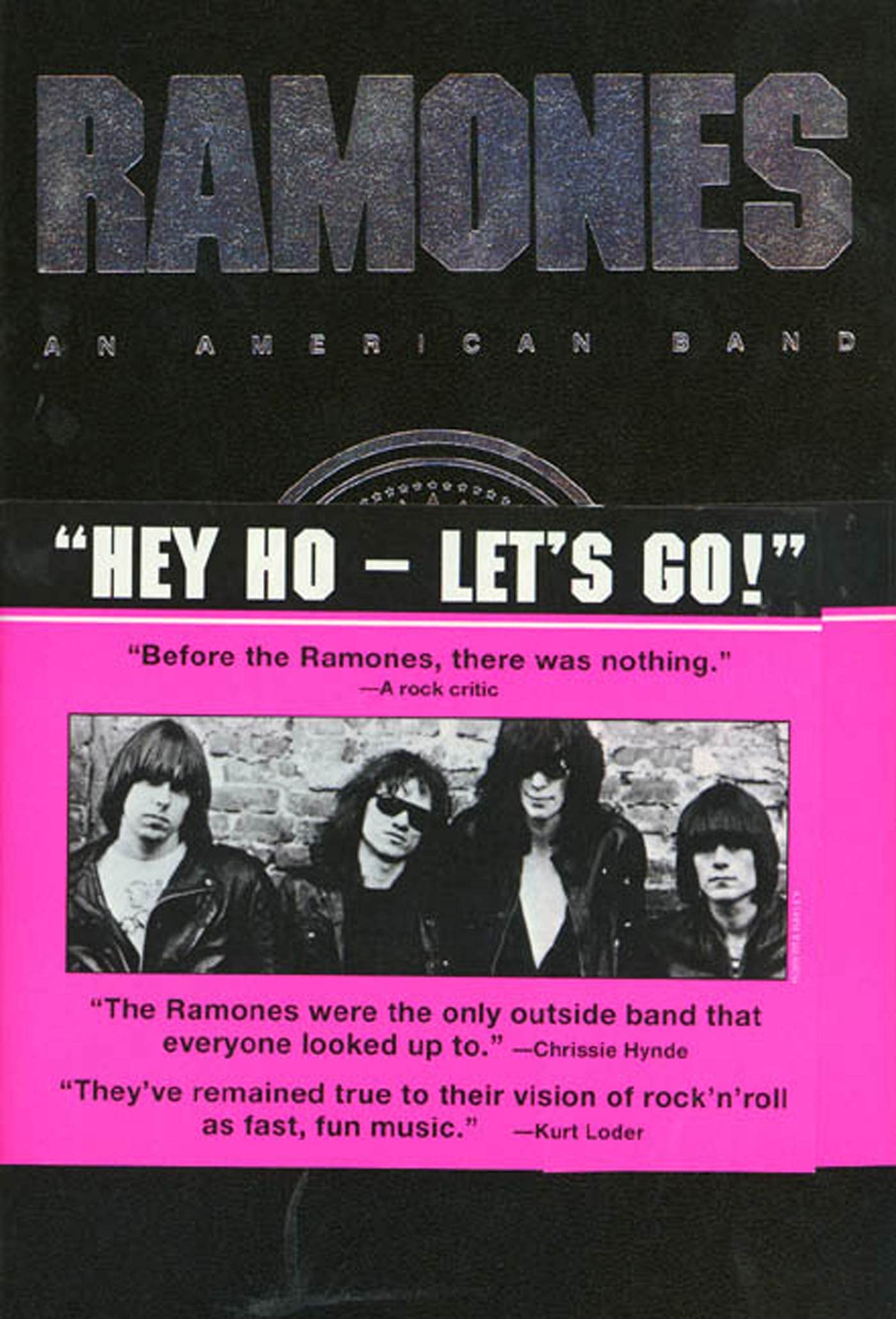 RAMONES - RAMONES: AN AMERICAN BAND - BOOK