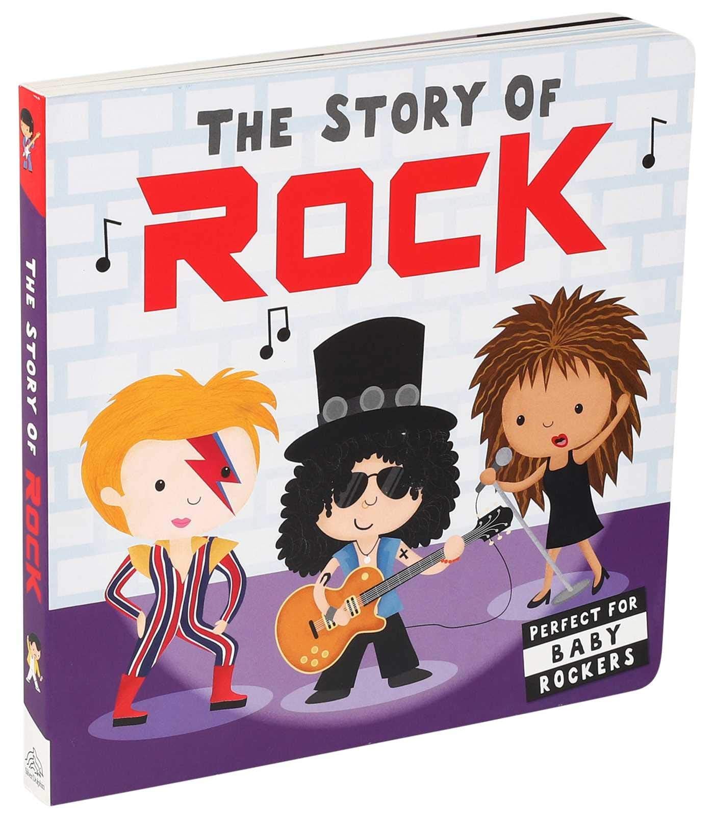 LA HISTORIA DEL ROCK - LIBRO DE TABLERO