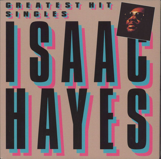 ISAAC HAYES - GREATEST HIT SINGLES - VINYL LP