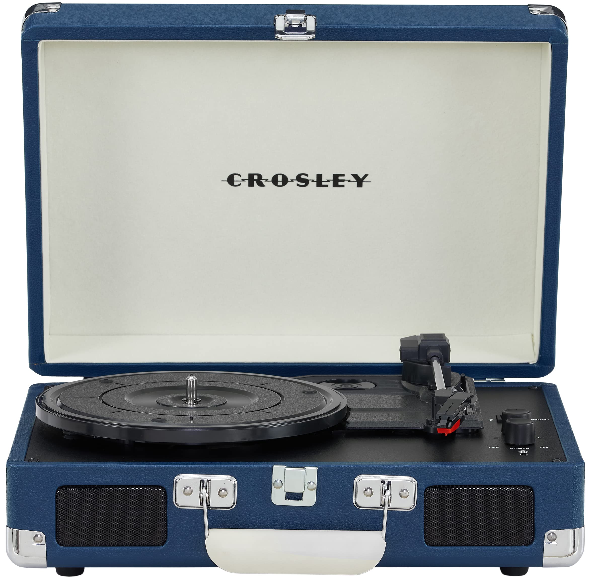 CROSLEY CRUISER PLUS PORTABLE TURNTABLE WITH BLUETOOTH IN/OUT