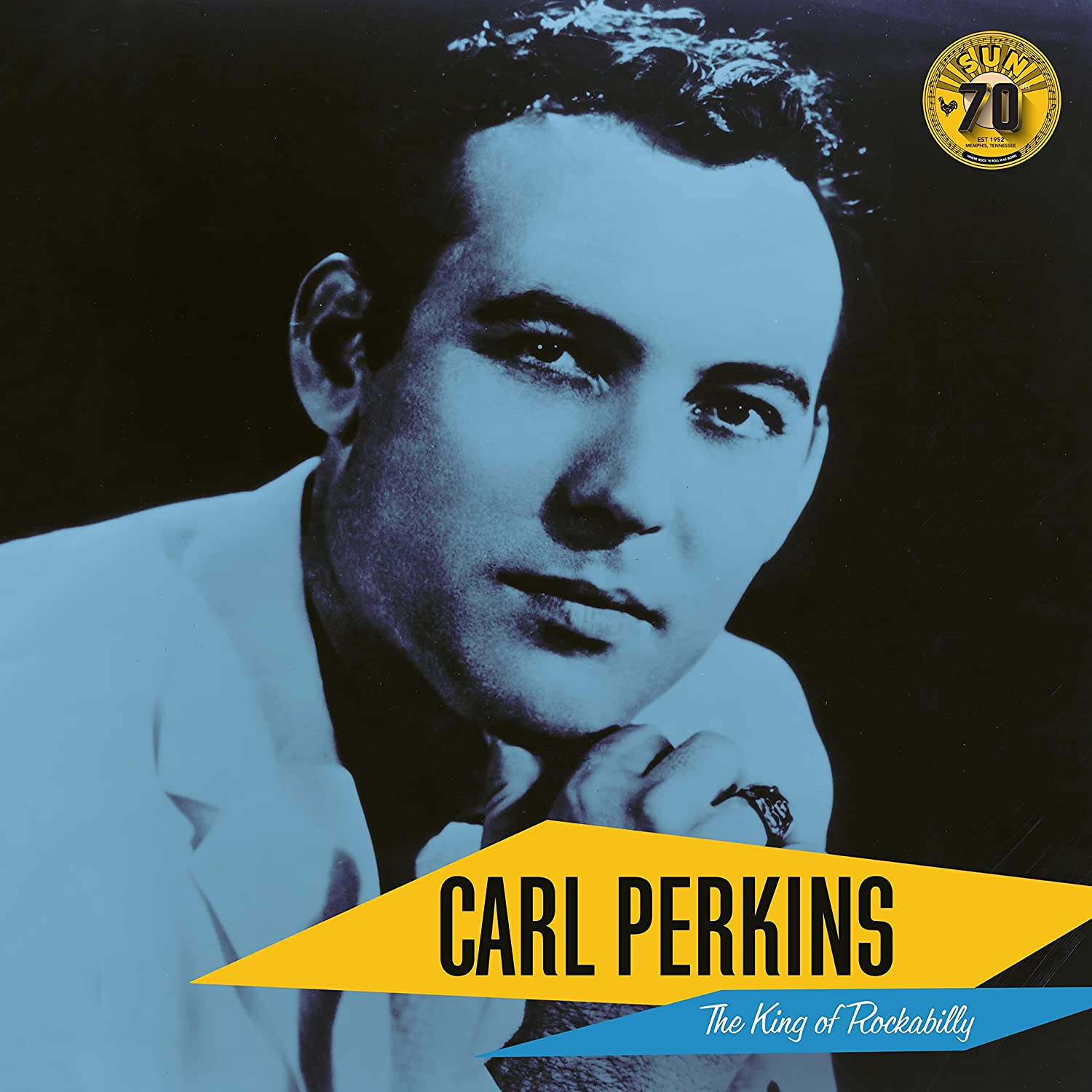 CARL PERKINS - THE KING OF ROCKABILLY - SUN RECORDS 70TH ANNIVERSARY EDITION - VINYL LP