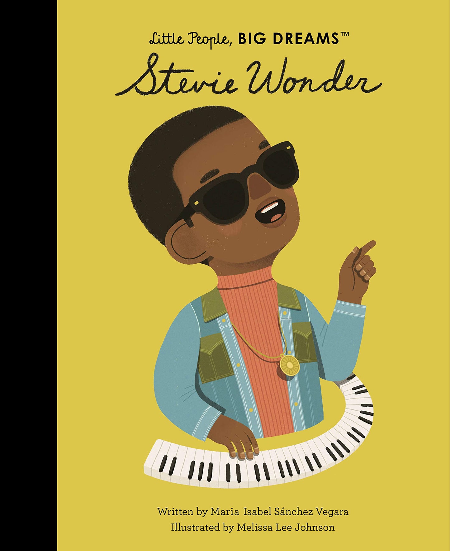 STEVIE WONDER - LITTLE PEOPLE, BIG DREAMS - HARDCOVER BOOK