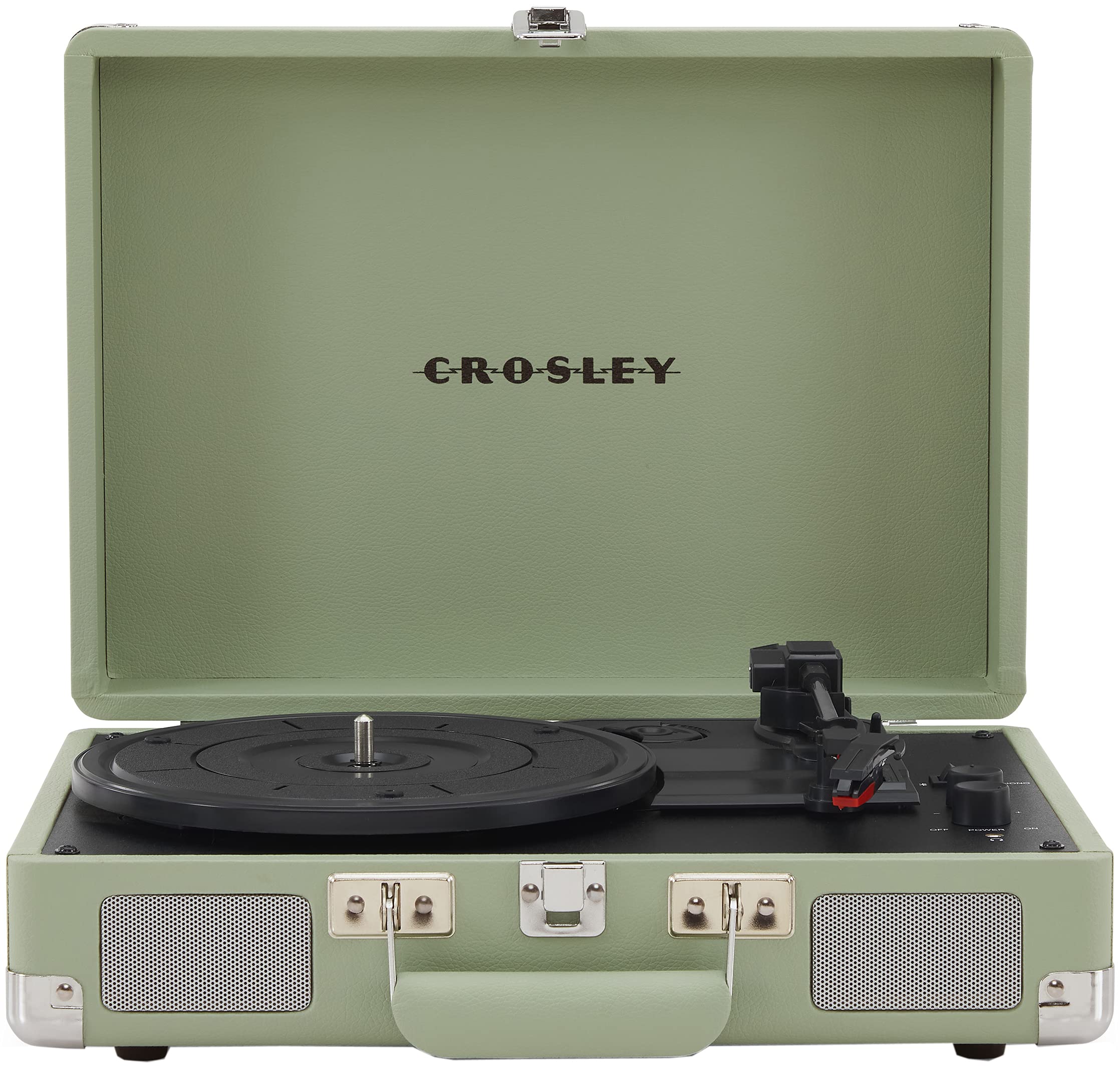 CROSLEY CRUISER PLUS PORTABLE TURNTABLE WITH BLUETOOTH IN/OUT