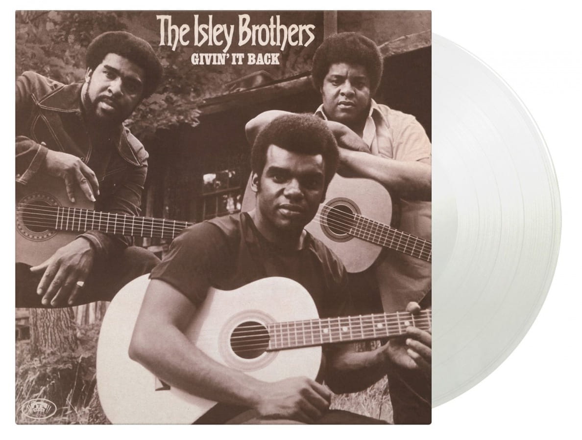THE ISLEY BROTHERS - GIVIN' IT BACK - CRYSTAL CLEAR COLOR - VINYL LP