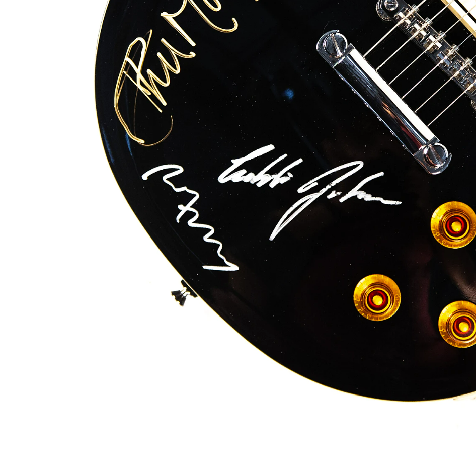GUITARRA EPIPHONE DE EDICIÓN LIMITADA LES PAUL TRADITIONAL PRO-II - FIRMADA POR ROXY MUSIC