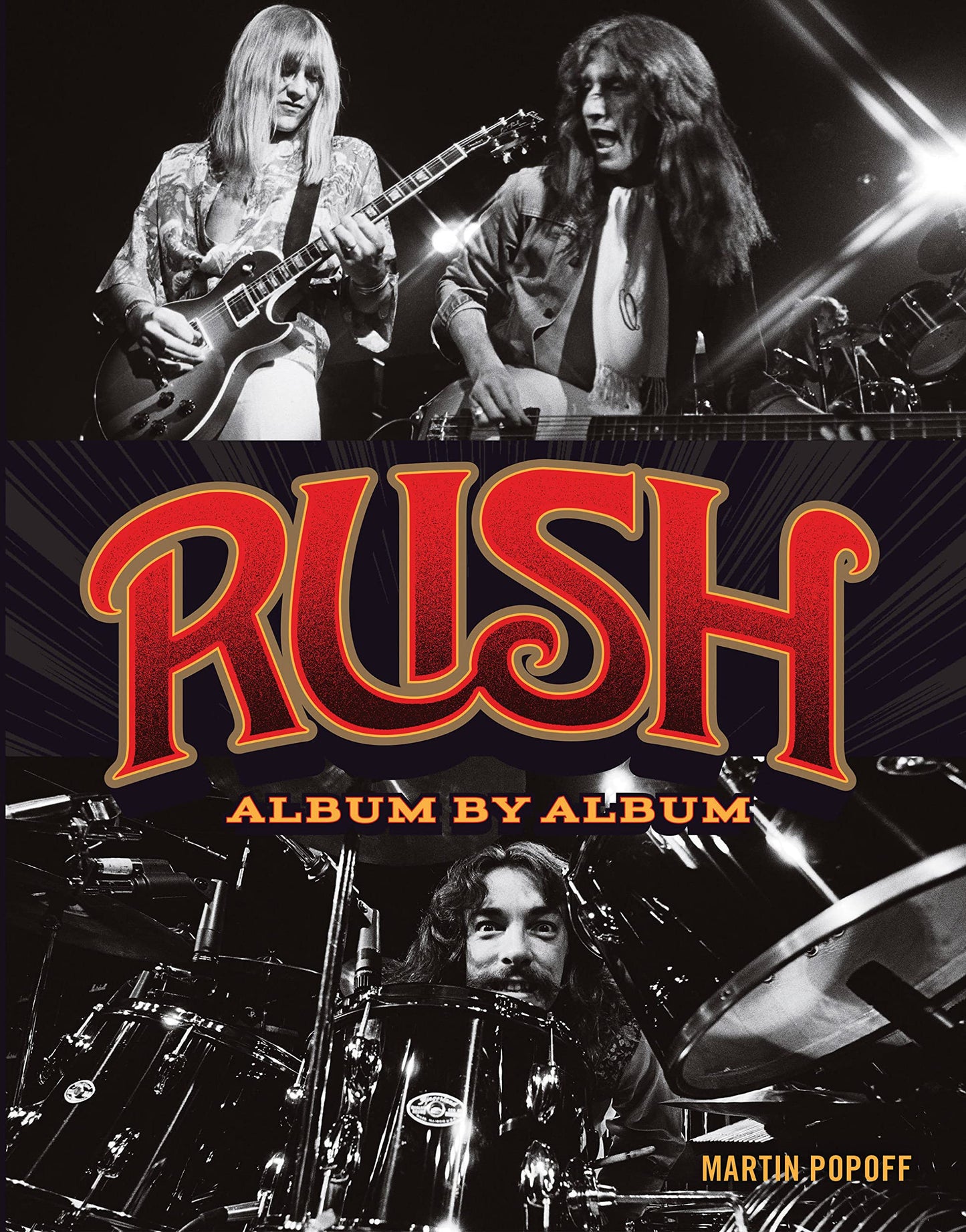 RUSH  - ALBUM BY ALBUM - BOOK