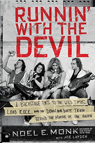 VAN HALEN - RUNNIN' WITH THE DEVIL - PAPERBACK - BOOK