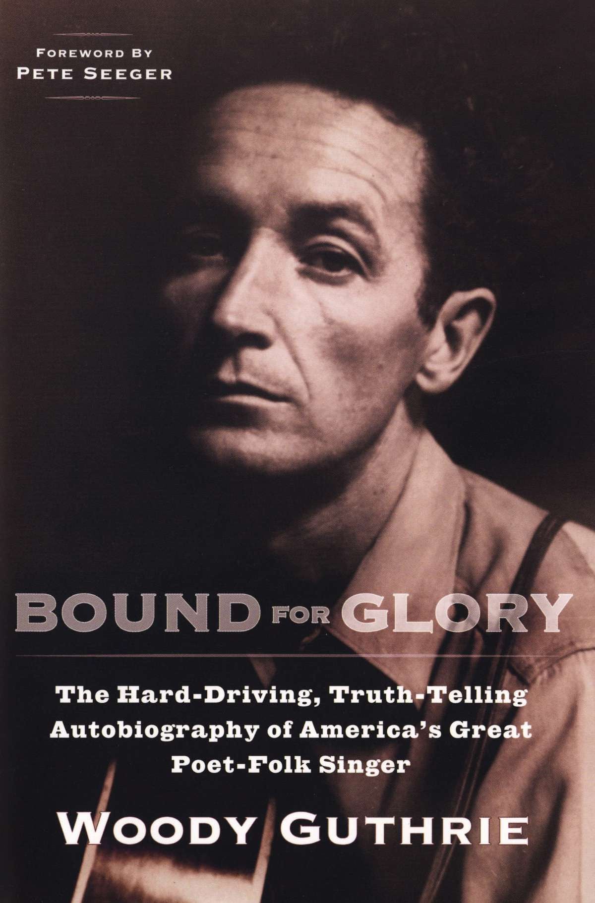 WOODY GUTHRIE - BOUND FOR GLORY - PAPERBACK - BOOK