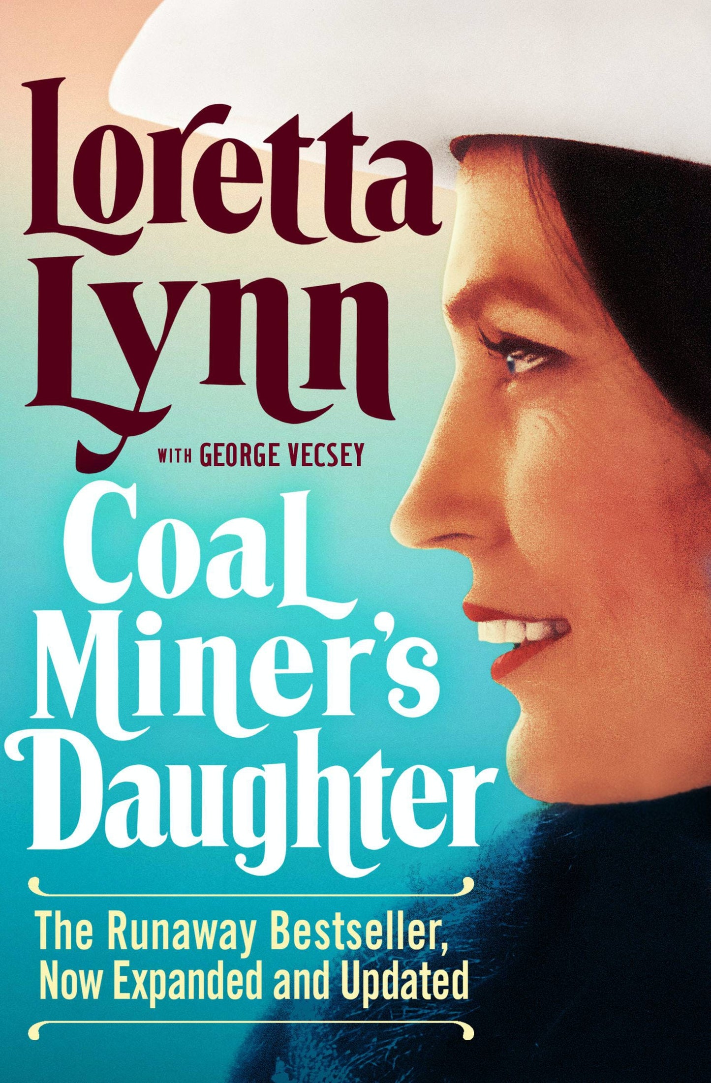 LORETTA LYNN - COAL MINER'S DAUGHTER - PAPERBACK - BOOK