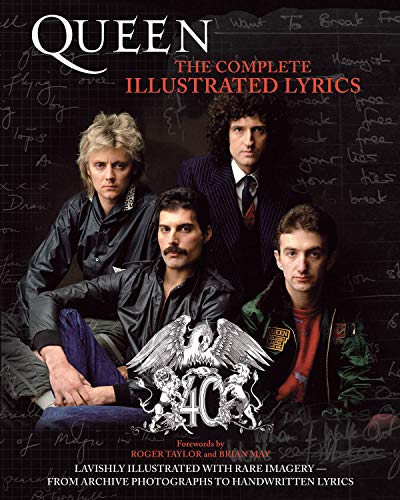 QUEEN: THE COMPLETE ILLUSTRATED LYRICS - BOOK