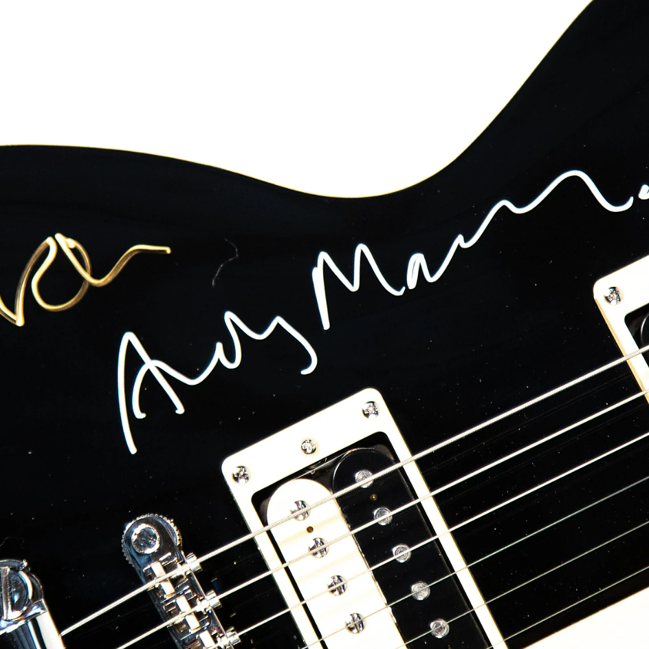 GUITARRA EPIPHONE DE EDICIÓN LIMITADA LES PAUL TRADITIONAL PRO-II - FIRMADA POR ROXY MUSIC